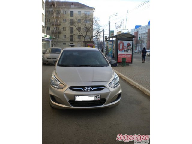 Hyundai Solaris,  седан,  2011 г. в.,  пробег:  25000 км.,  автоматическая в городе Саранск, фото 1, стоимость: 455 000 руб.