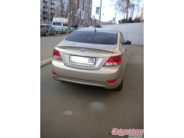 Hyundai Solaris,  седан,  2011 г. в.,  пробег:  25000 км.,  автоматическая в городе Саранск, фото 4, стоимость: 455 000 руб.