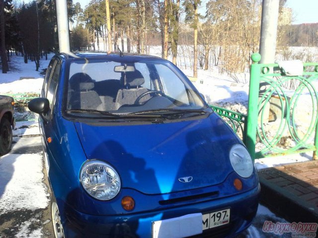 Daewoo Matiz,  хэтчбек,  2010 г. в.,  пробег:  20000 км.,  механическая,  0.8 л в городе Зеленоград, фото 1, Московская область