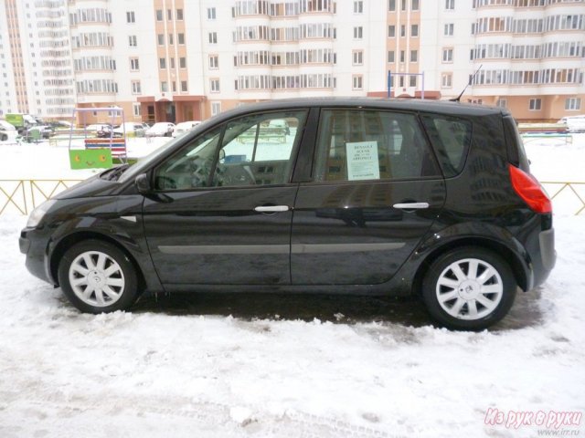 Renault Scenic,  хэтчбек,  2008 г. в.,  пробег:  101000 км.,  автоматическая,  1.9 л в городе Курск, фото 3, стоимость: 475 000 руб.