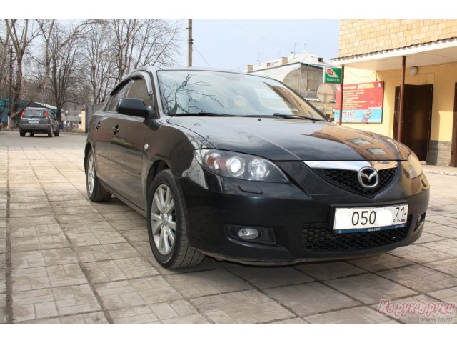 Mazda 3,  седан,  2007 г. в.,  пробег:  140000 км.,  механическая,  2 л в городе Тула, фото 3, Mazda