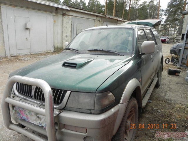 Mitsubishi Pajero Sport,  внедорожник,  1998 г. в.,  пробег:  308000 км.,  механическая,  2.5 л в городе Пермь, фото 2, Пермский край