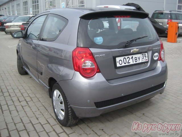 Chevrolet Aveo,  купе,  2008 г. в.,  пробег:  75000 км.,  механическая,  1.4 л в городе Калининград, фото 5, Калининградская область