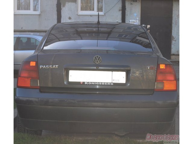 Volkswagen Passat,  седан,  2000 г. в.,  пробег:  300000 км.,  механическая,  1.9 л в городе Приморск, фото 3, стоимость: 330 000 руб.