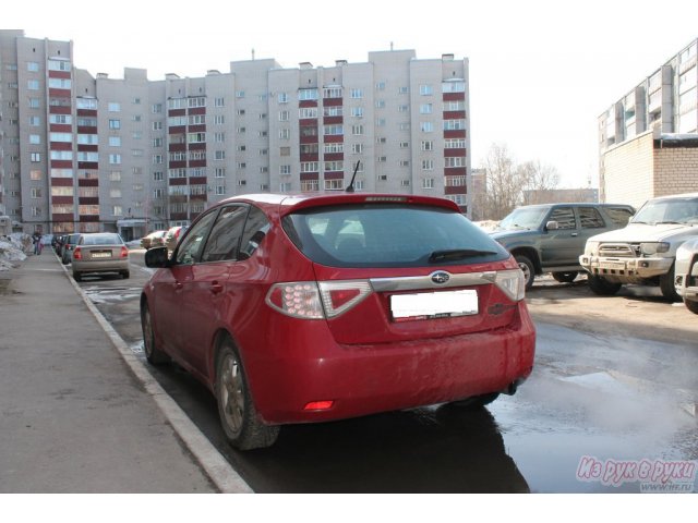 Subaru Impreza,  хэтчбек,  2008 г. в.,  пробег:  98000 км.,  автоматическая,  1.5 л в городе Череповец, фото 2, стоимость: 465 000 руб.