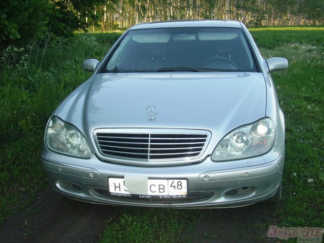 Mercedes S 430,  седан,  2002 г. в.,  пробег:  200000 км.,  автоматическая,  4.3 л в городе Данков, фото 4, стоимость: 530 000 руб.