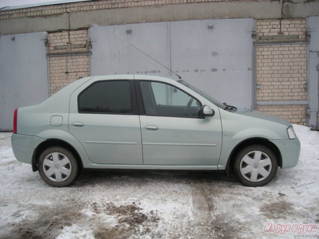 Renault Logan,  седан,  2007 г. в.,  пробег:  55300 км.,  механическая,  1.6 л в городе Дзержинск, фото 2, Renault