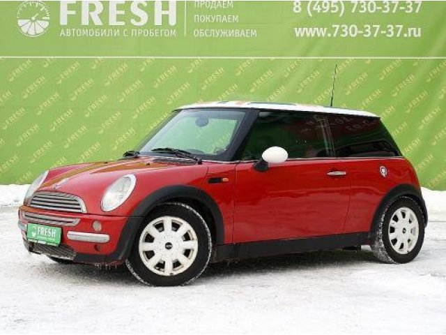 Mini Cooper 2002г.  механика 1598см.  куб в городе Москва, фото 2, Московская область