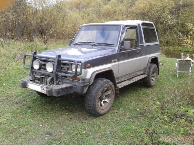 Daihatsu Rugger,  внедорожник,  1988 г. в.,  пробег:  185000 км.,  механическая,  3 л в городе Новосибирск, фото 1, Daihatsu