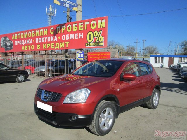 Nissan Qashqai,  внедорожник,  2007 г. в.,  пробег:  80000 км.,  автоматическая,  2000 л в городе Ростов-на-Дону, фото 2, Ростовская область