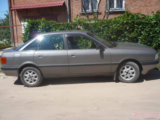 Audi 80,  седан,  1989 г. в.,  пробег:  270000 км.,  механическая,  1.8 л в городе Воронеж, фото 2, Audi