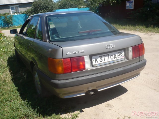 Audi 80,  седан,  1989 г. в.,  пробег:  270000 км.,  механическая,  1.8 л в городе Воронеж, фото 3, Воронежская область