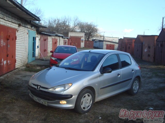 Peugeot 206,  хэтчбек,  2002 г. в.,  пробег:  89000 км.,  автоматическая,  1.4 л в городе Нижний Новгород, фото 1, стоимость: 215 000 руб.