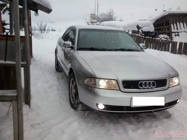 Audi A4,  седан,  1999 г. в.,  пробег:  262000 км.,  механическая,  1.8 л в городе Устюжна, фото 4, Вологодская область