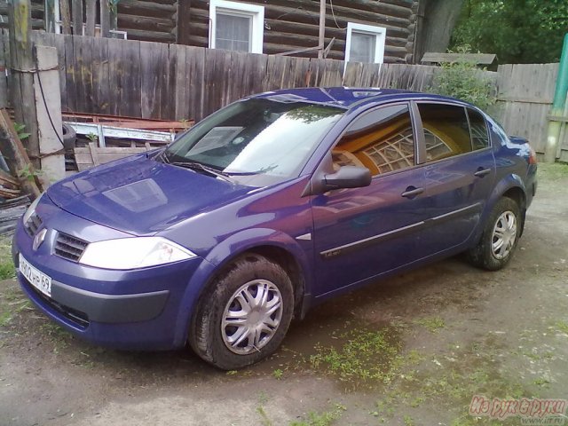 Renault Megane,  седан,  2005 г. в.,  пробег:  135000 км.,  механическая,  1.4 л в городе Бежецк, фото 3, Renault