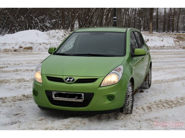 Hyundai i20,  хэтчбек,  2010 г. в.,  пробег:  60000 км.,  механическая,  1.2 л в городе Саранск, фото 3, Мордовия