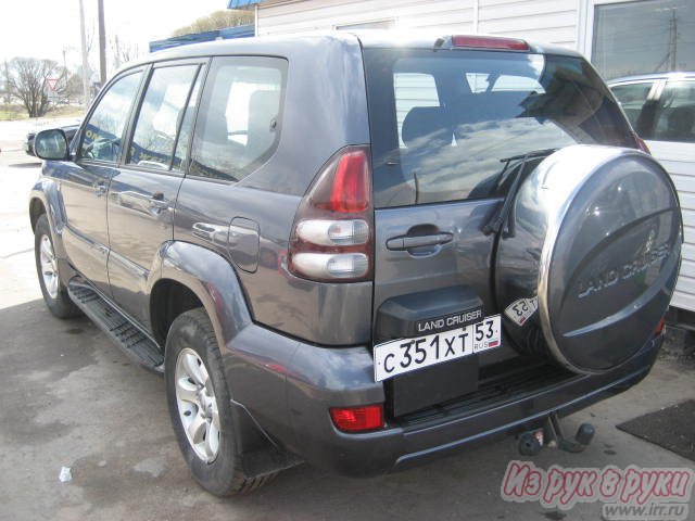 Toyota Land Cruiser Prado,  внедорожник,  2003 г. в.,  пробег:  153000 км.,  механическая,  3000 л в городе Великий Новгород, фото 2, Toyota