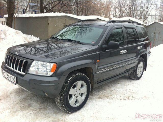 Jeep Grand Cherokee,  внедорожник,  2004 г. в.,  пробег:  189000 км.,  автоматическая,  2.7 л в городе Самара, фото 1, Jeep