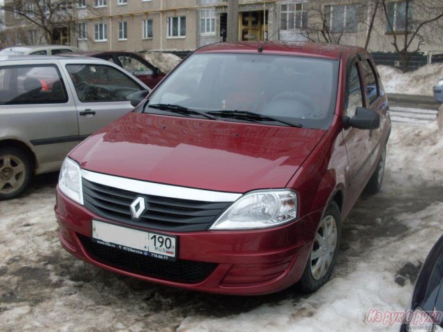 Renault Logan,  седан,  2010 г. в.,  пробег:  46600 км.,  механическая,  1.6 л в городе Егорьевск, фото 3, Московская область