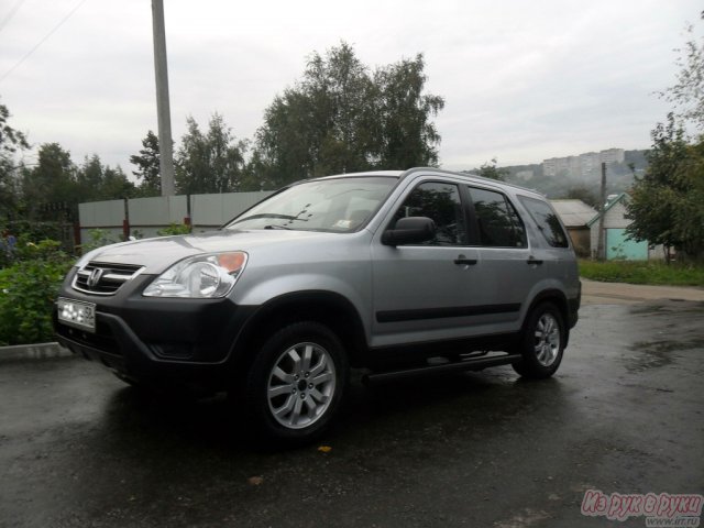 Honda CR-V,  внедорожник,  2002 г. в.,  пробег:  165000 км.,  механическая,  2.4 л в городе Пенза, фото 2, Пензенская область