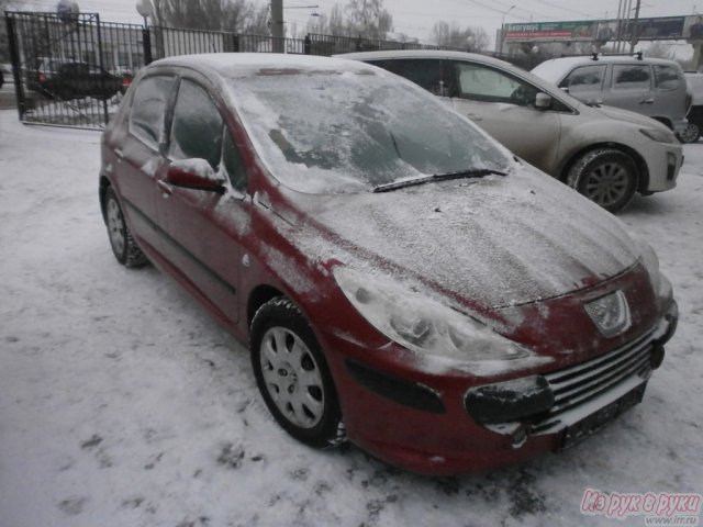 Продается Peugeot 307,  цвет:  красный,  двигатель: 1.5 л,  109 л. с.,  кпп:  механика,  кузов:  Хэтчбек,  пробег:  122160 км в городе Саратов, фото 2, Саратовская область