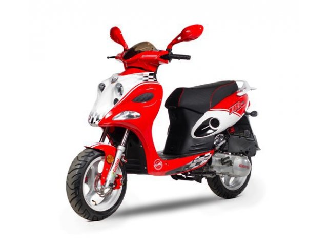 Продается Скутер Baltmotors Hiker 50 (красный,  синий) в городе Нижний Новгород, фото 1, стоимость: 41 990 руб.