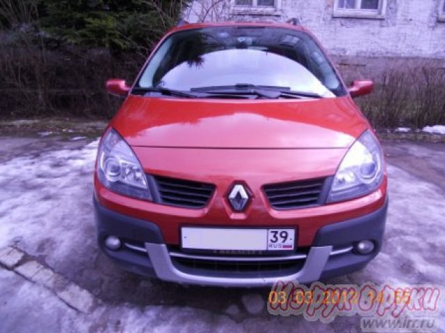 Renault Scenic,  минивэн,  2008 г. в.,  пробег:  70000 км.,  механическая,  1.5 л в городе Калининград, фото 3, Калининградская область