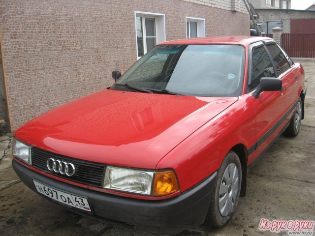 Audi 80,  седан,  1987 г. в.,  механическая в городе Киров, фото 5, Калужская область