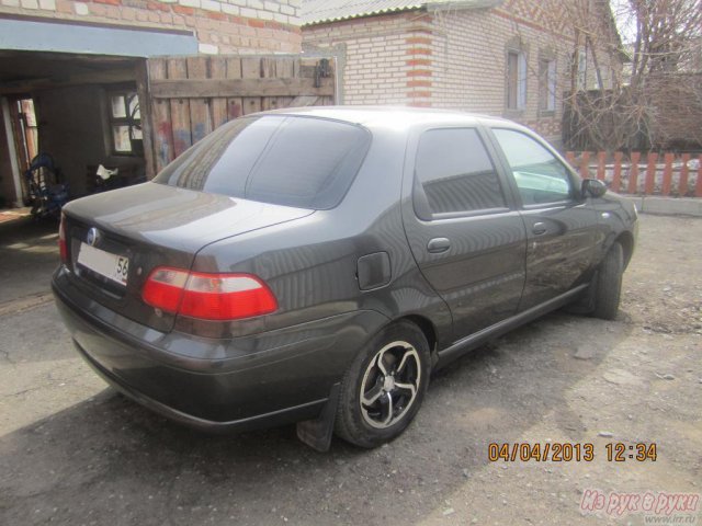 Fiat Albea,  седан,  2007 г. в.,  пробег:  65000 км.,  механическая,  1.4 л в городе Соль-Илецк, фото 4, стоимость: 280 000 руб.