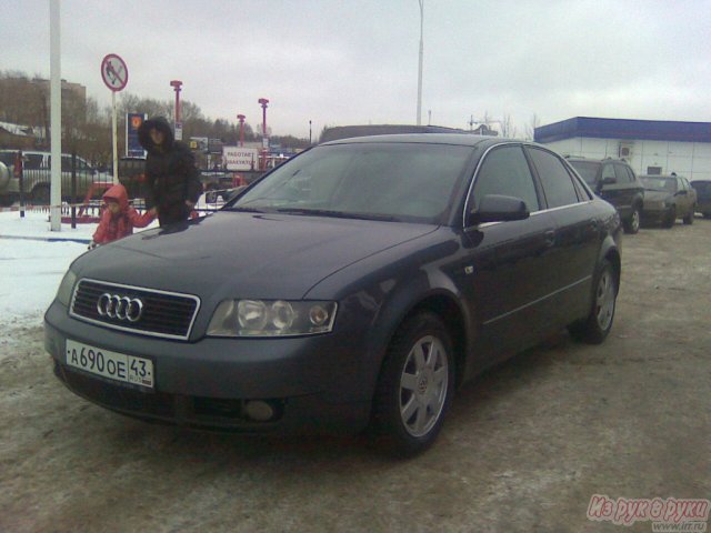 Audi A4,  седан,  2003 г. в.,  пробег:  145000 км.,  автоматическая,  2.0 л в городе Киров, фото 3, Калужская область