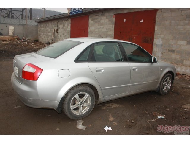 Audi A4,  седан,  2004 г. в.,  пробег:  200000 км.,  механическая,  1.6 л в городе Миасс, фото 1, стоимость: 440 000 руб.