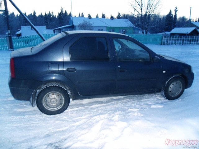 Renault Logan,  седан,  2007 г. в.,  механическая,  1.6 л в городе Сыктывкар, фото 1, Коми