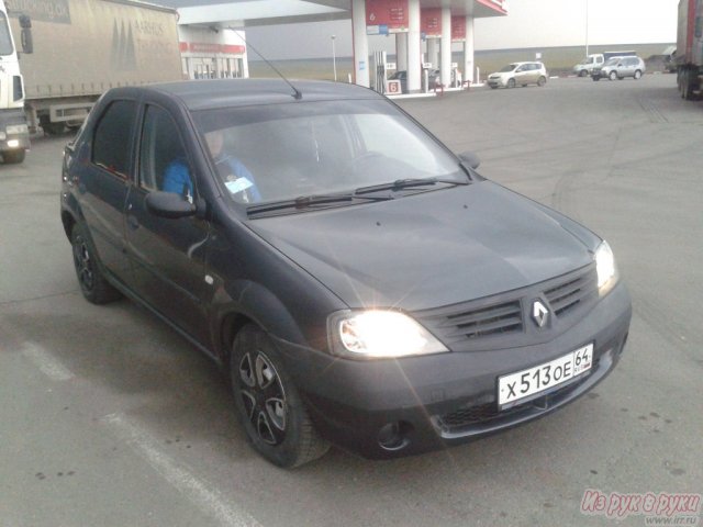 Renault Logan,  седан,  2008 г. в.,  пробег:  66000 км.,  механическая,  1.4 л в городе Балаково, фото 2, Renault