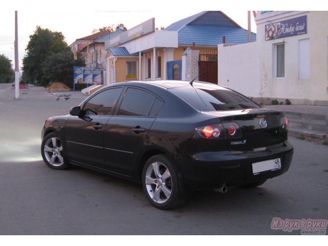 Mazda 3,  седан,  2008 г. в.,  пробег:  81000 км.,  механическая,  2.0 л в городе Липецк, фото 5, Липецкая область