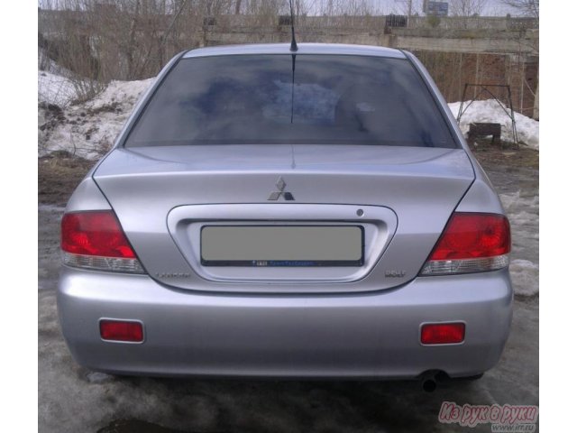 Mitsubishi Lancer,  седан,  2006 г. в.,  пробег:  97000 км.,  механическая,  1.6 л в городе Новочебоксарск, фото 3, Mitsubishi