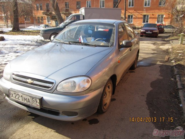 Chevrolet Lanos,  седан,  2008 г. в.,  пробег:  80000 км.,  механическая,  1.5 л в городе Пермь, фото 1, Chevrolet