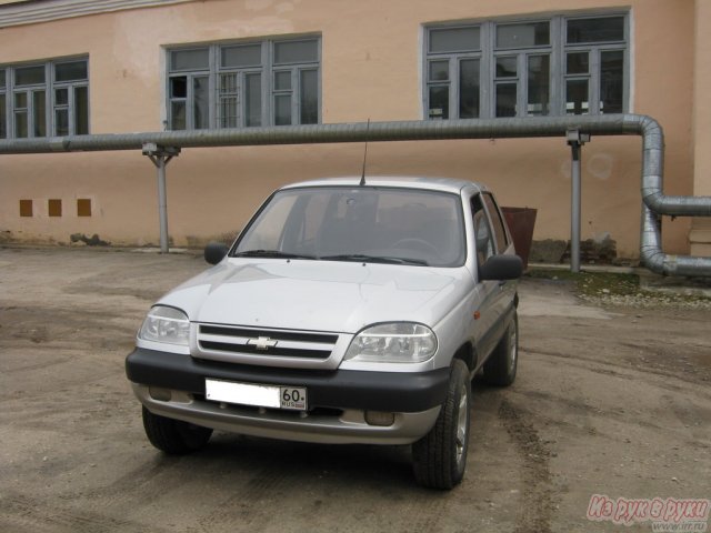 Chevrolet Niva,  внедорожник,  2004 г. в.,  пробег:  108000 км.,  автоматическая в городе Псков, фото 1, Chevrolet