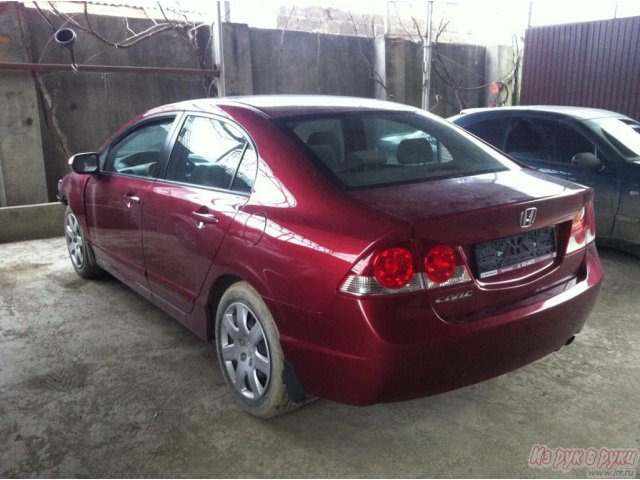 Honda Civic4D,  седан,  2008 г. в.,  пробег:  69000 км.,  автоматическая,  1.8 л в городе Краснодар, фото 3, стоимость: 380 000 руб.