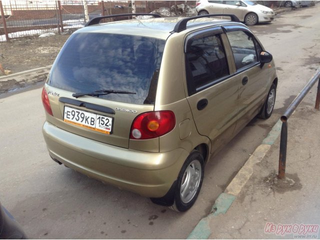 Daewoo Matiz,  хэтчбек,  2008 г. в.,  пробег:  74000 км.,  механическая в городе Нижний Новгород, фото 3, Нижегородская область