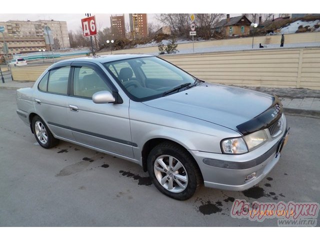 Nissan Sunny,  седан,  2001 г. в.,  пробег:  156000 км.,  автоматическая,  1.5 л в городе Новосибирск, фото 4, стоимость: 218 000 руб.