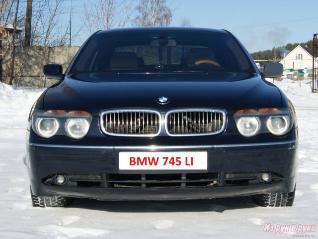 BMW 745,  седан,  2003 г. в.,  пробег:  165000 км.,  автоматическая,  4.4 л в городе Чебоксары, фото 3, стоимость: 760 000 руб.