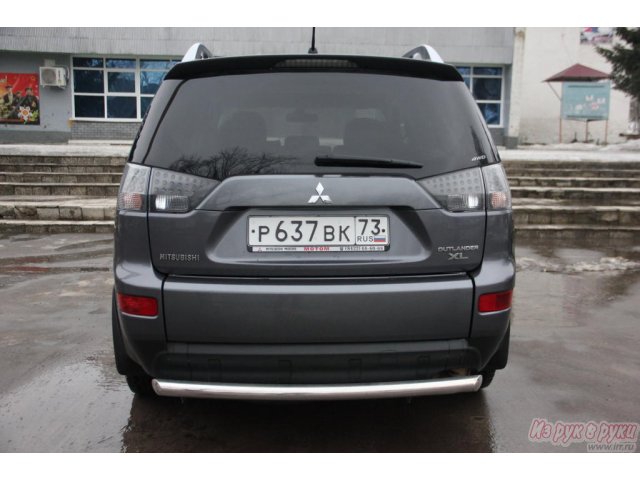 Mitsubishi Outlander XL,  универсал,  2008 г. в.,  пробег:  62000 км.,  автоматическая в городе Барыш, фото 8, Ульяновская область