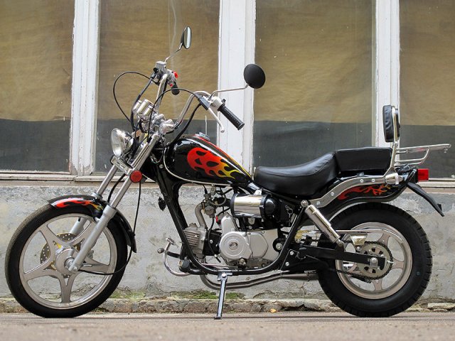 Продается Мотоцикл Regal Raptor чоппер,  мопед,  скутер 110 см3 без гаи,  Нальчик в городе Нальчик, фото 2, Regal Raptor