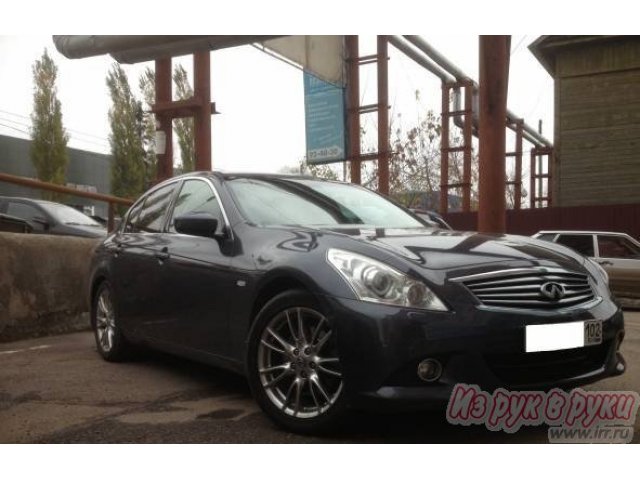 Infiniti G25,  седан,  2010 г. в.,  пробег:  60000 км.,  автоматическая,  2.5 л в городе Уфа, фото 2, Башкортостан