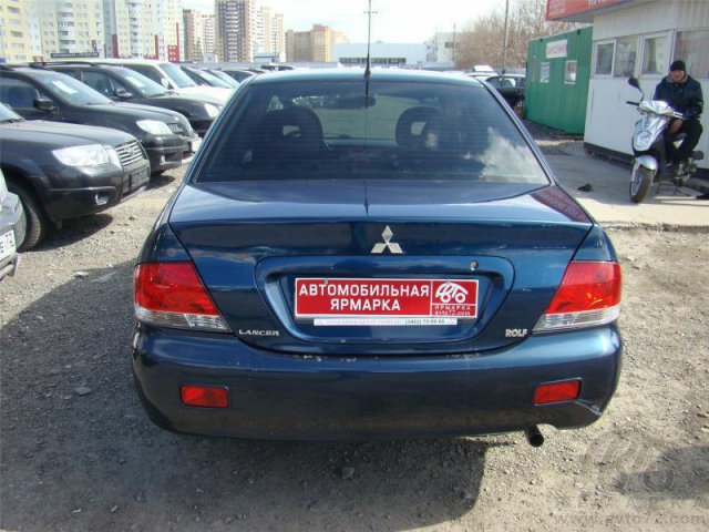 Продается Mitsubishi Lancer 2007 г. в.,  1.6 л.,  МКПП,  68523 км.,  хорошее состояние в городе Тюмень, фото 5, Mitsubishi