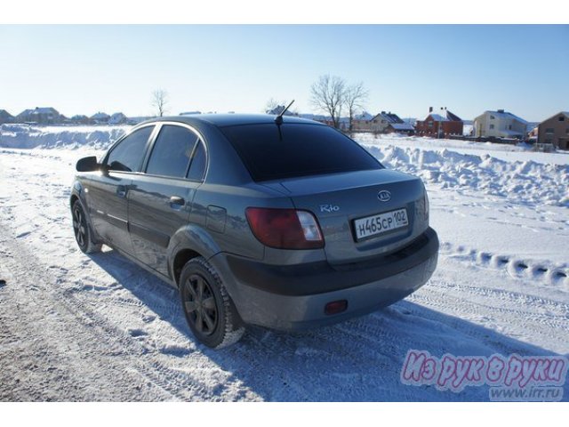 KIA Rio,  седан,  2007 г. в.,  пробег:  101000 км.,  механическая,  1.4 л в городе Уфа, фото 1, стоимость: 275 000 руб.