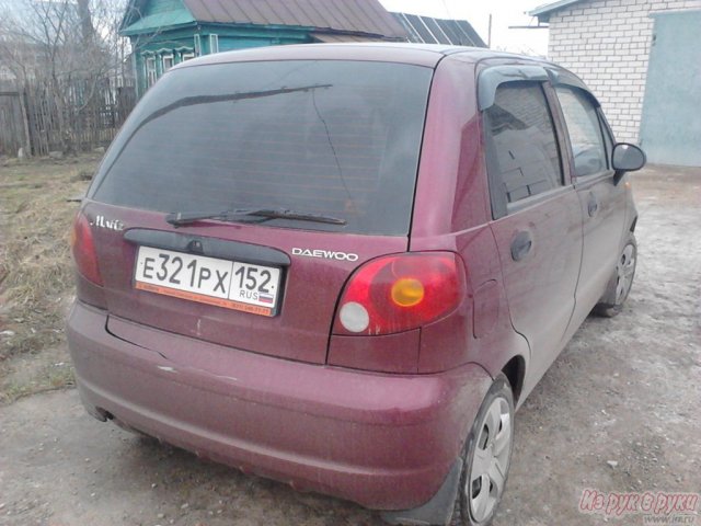 Daewoo Matiz,  хэтчбек,  2008 г. в.,  пробег:  75000 км.,  механическая,  0.8 л в городе Нижний Новгород, фото 5, Нижегородская область