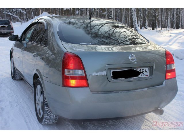 Nissan Primera,  седан,  2005 г. в.,  пробег:  55900 км.,  автоматическая,  1.8 л в городе Новосибирск, фото 1, стоимость: 450 000 руб.