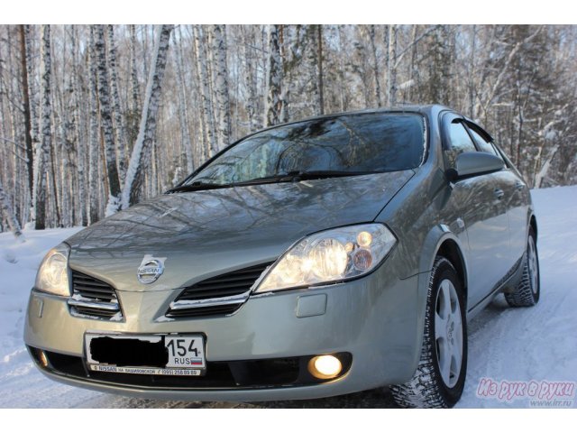 Nissan Primera,  седан,  2005 г. в.,  пробег:  55900 км.,  автоматическая,  1.8 л в городе Новосибирск, фото 2, Nissan