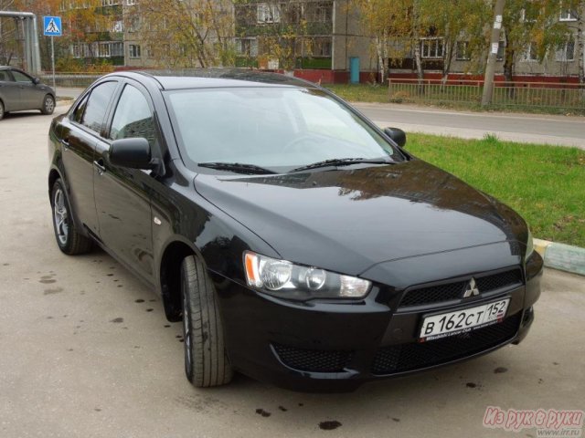 Mitsubishi Lancer,  седан,  2008 г. в.,  пробег:  79000 км.,  вариатор,  1.8 л в городе Ветлуга, фото 2, стоимость: 485 000 руб.